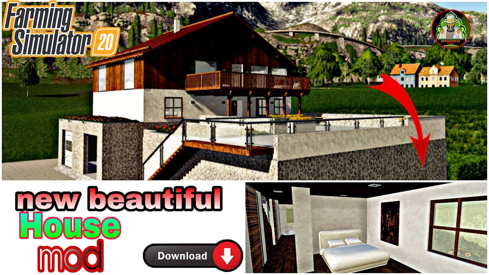 FS 20 new beautiful house mods || fs20 mods