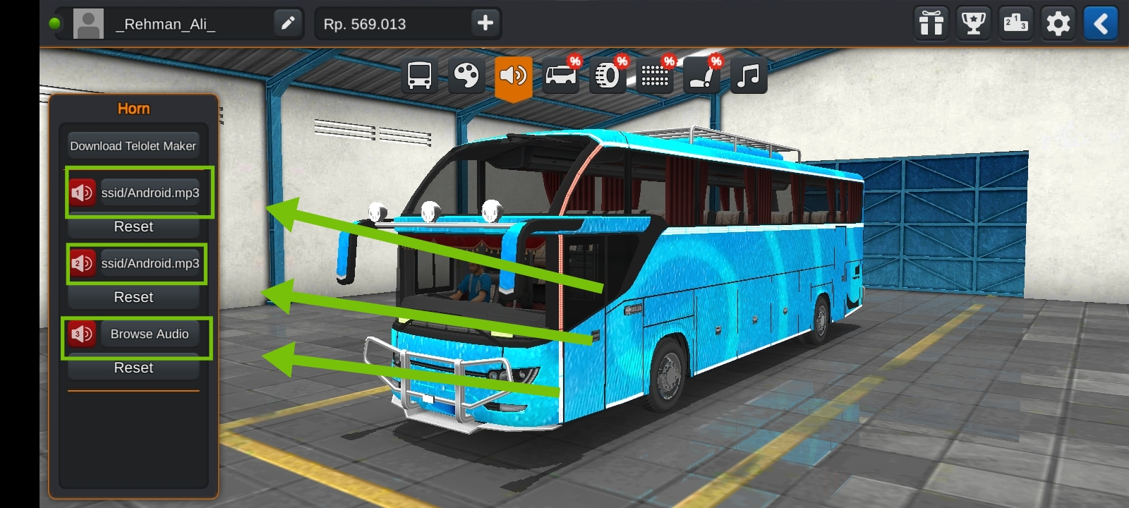 bus simulator indonesia horn download