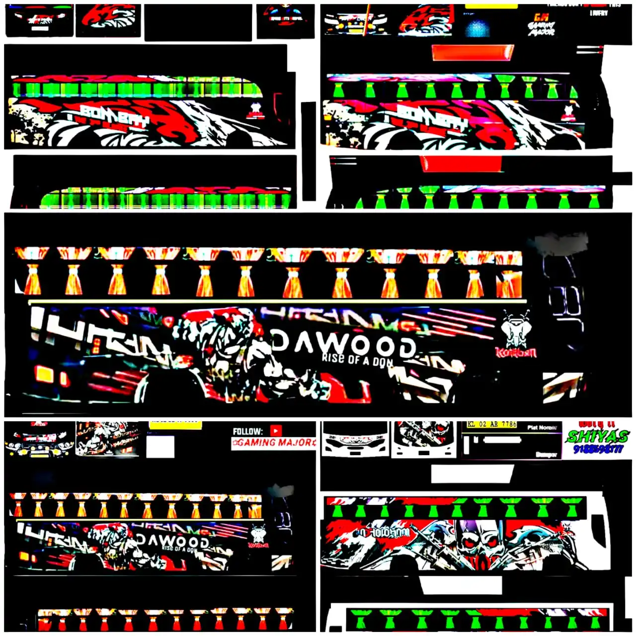 bus simulator indonesia livery komban