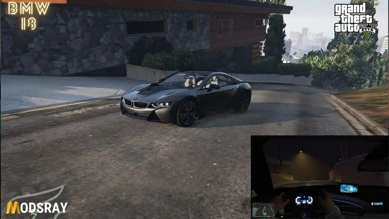 Gta 5 BMW i8 mod